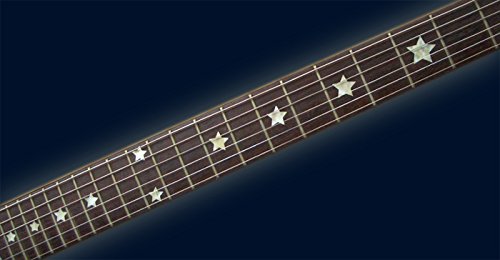 Jockomo Everly Brothers Star (White Pearl) Guitar Inlay Sticker