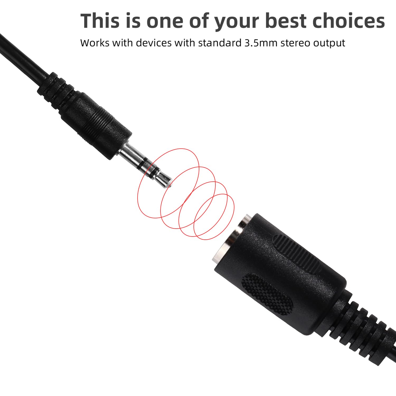 BTFO 2pcs Type-A MIDI to 3.5mm Adapter