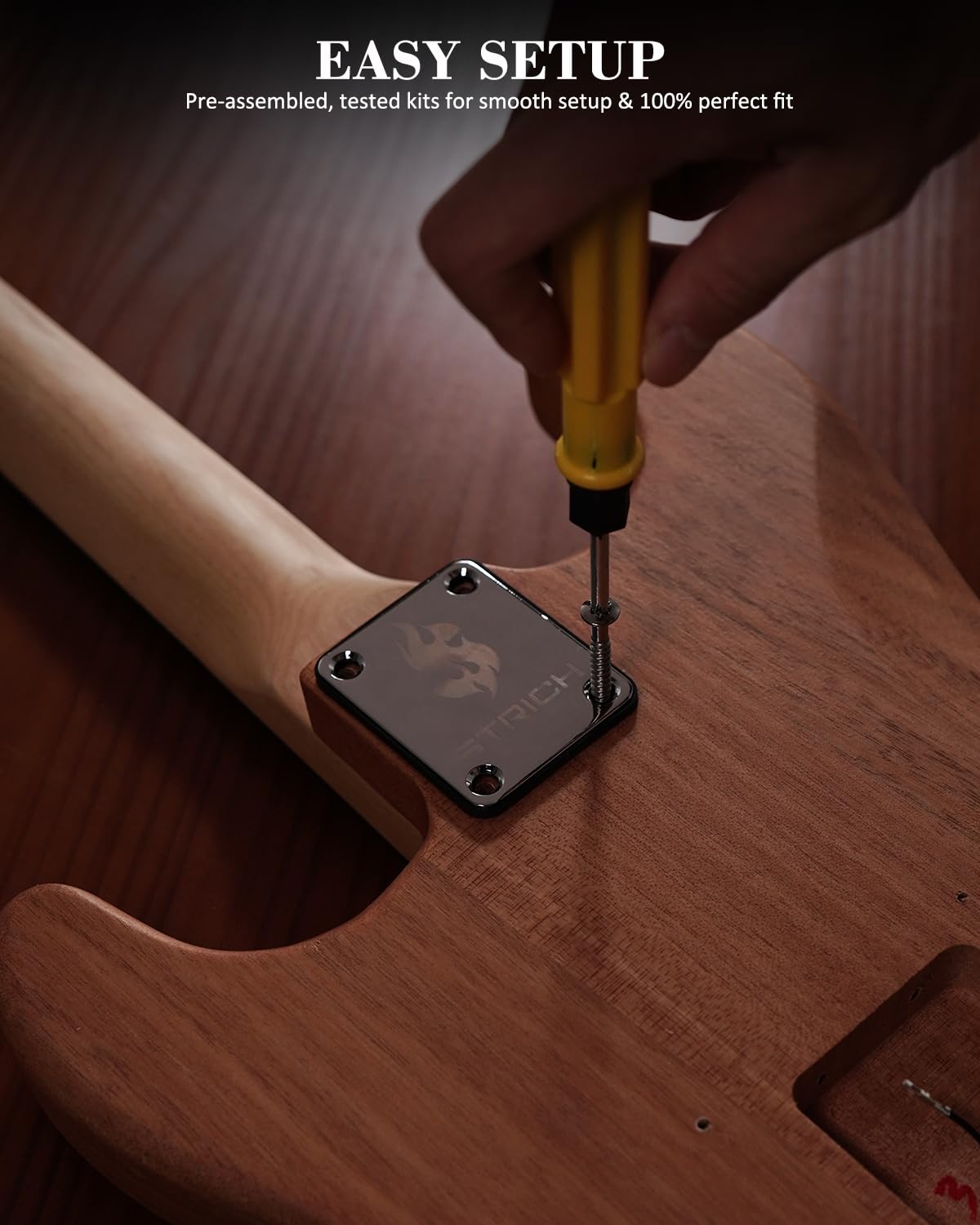 STRICH DIY Electric Guitar Kit ST Full Size