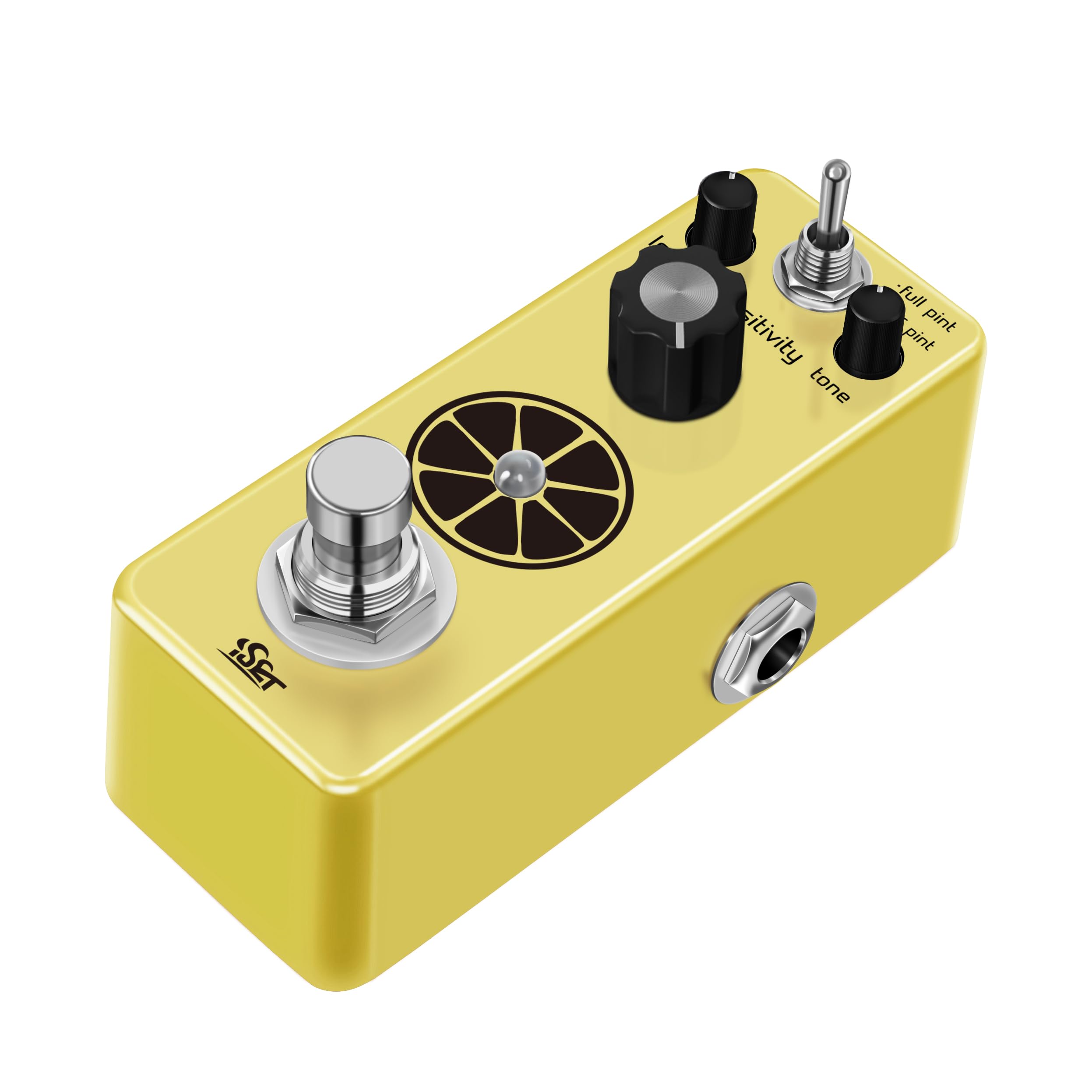 ISET Compressor Guitar Pedal Lemon Compress For Electric Guitar Bass True Bypass