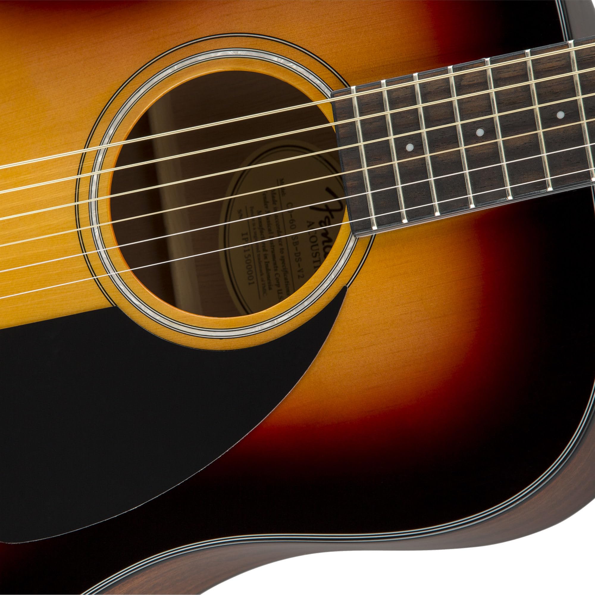 Fender CD-60 Dreadnought Acoustic Guitar – Sunburst