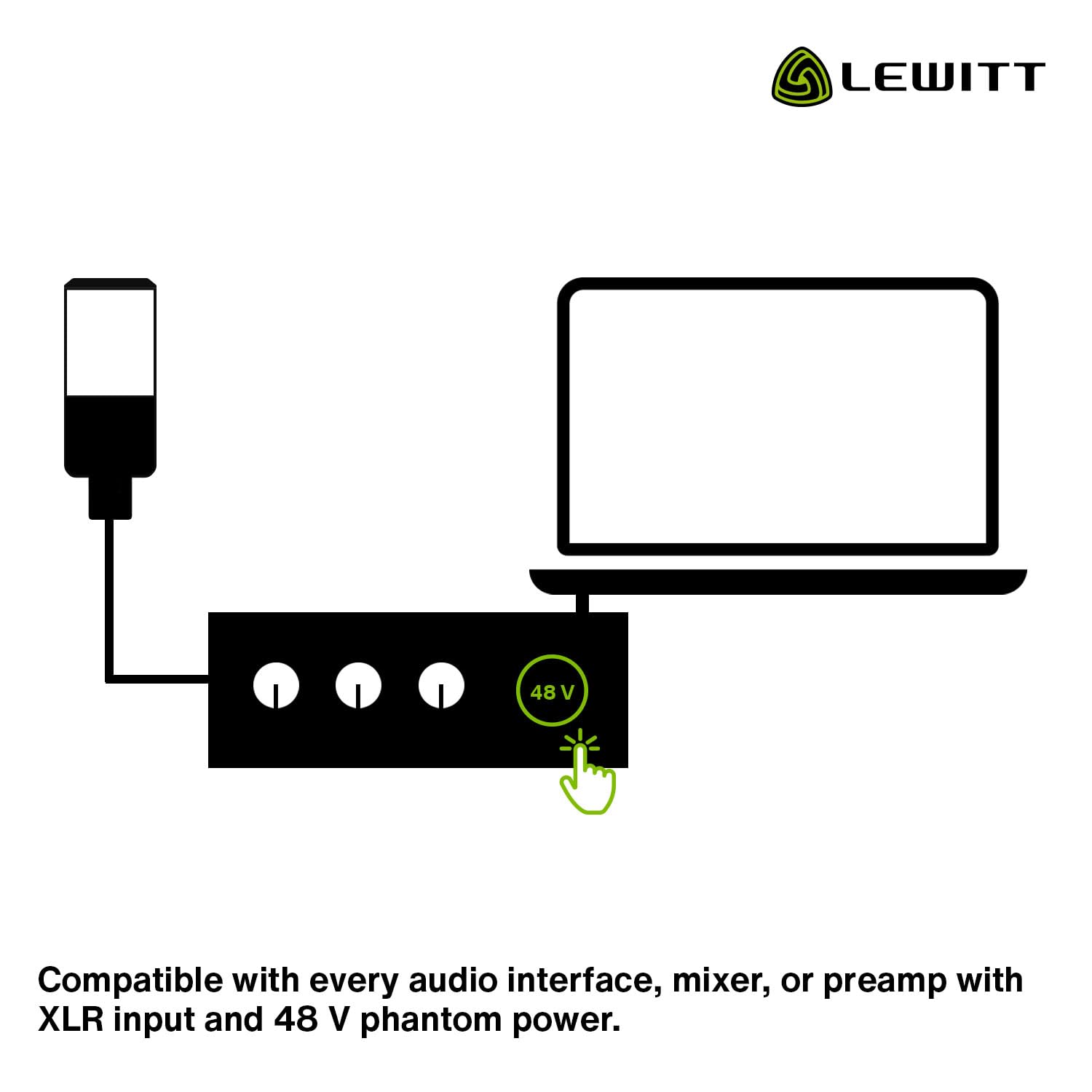 LEWITT LCT 240 Pro Large Diaphragm Condenser Mic