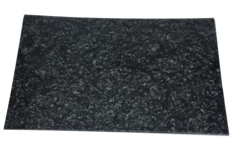 Dopro Uncut 11″x17″ DIY Blank Guitar Bass Pickguard Material Sheet Scratch Plate Material Sheet 29x43cm Black Pearl (Cut Your Own Pickguard)