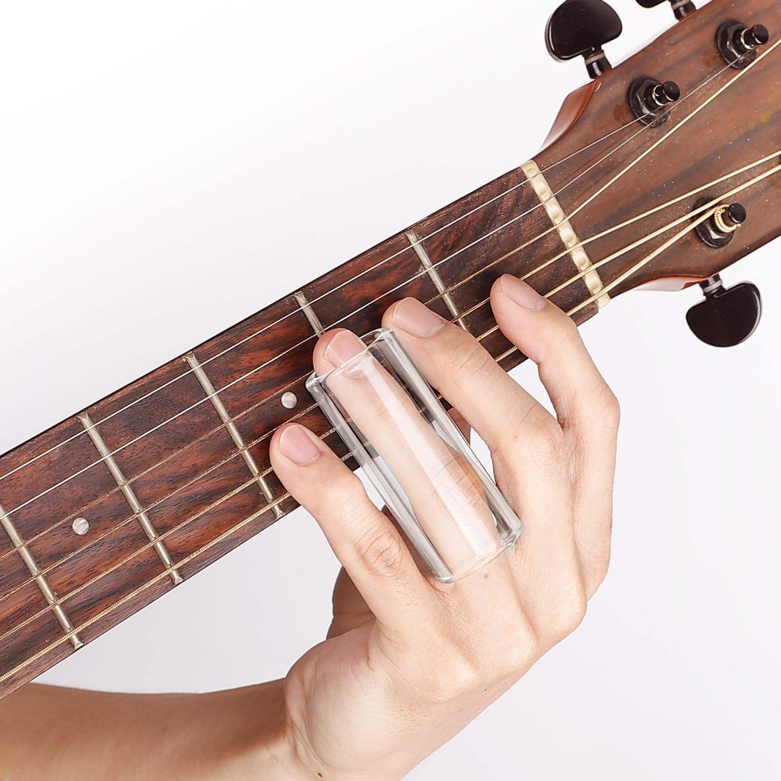 Premium Glass Slide for Guitar, Large Size Guitar Slide Ring 30mm x 60mm
