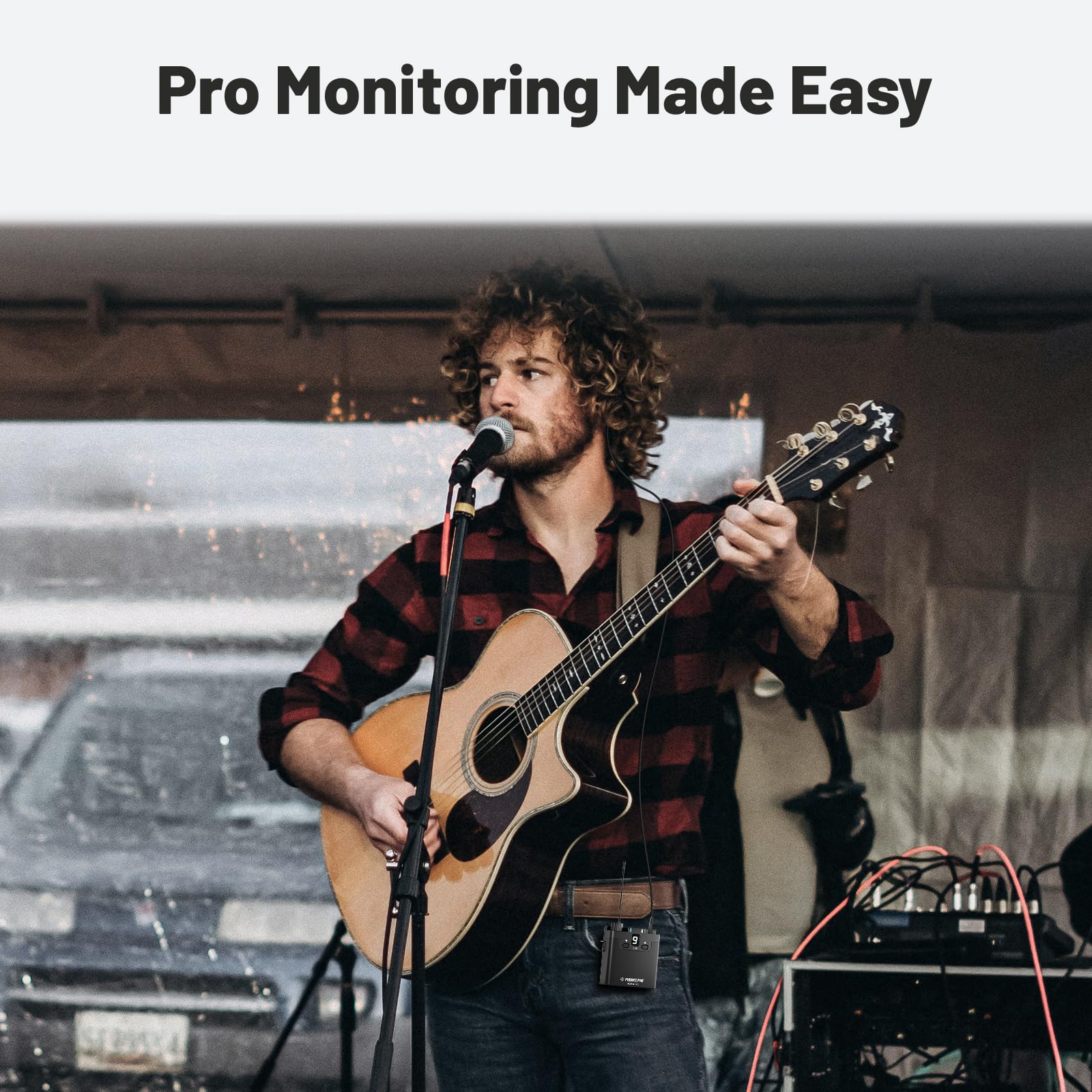 Phenyx Pro Portable in-Ear Monitor Beltpack Receiver PMR-P-900