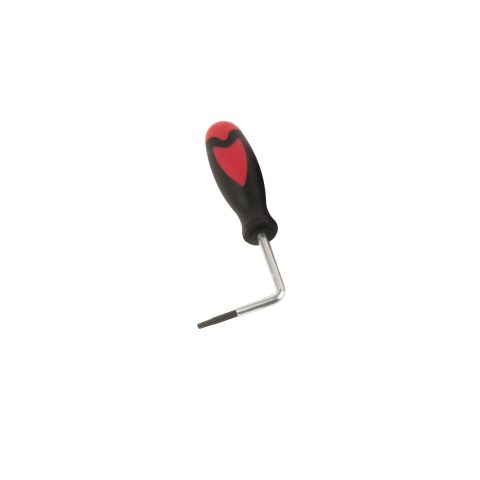 StewMac Gripper Truss Rod Wrench, 1/8″ Allen, Single-Bend 2″ Reach