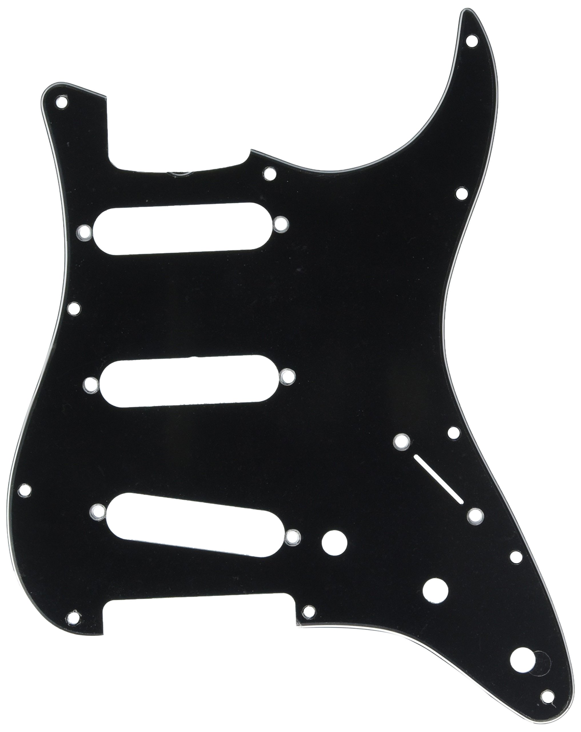 Fender Vintage-Style Pickguard, 60’s Stratocaster, 11-Hole – Black 3-Ply