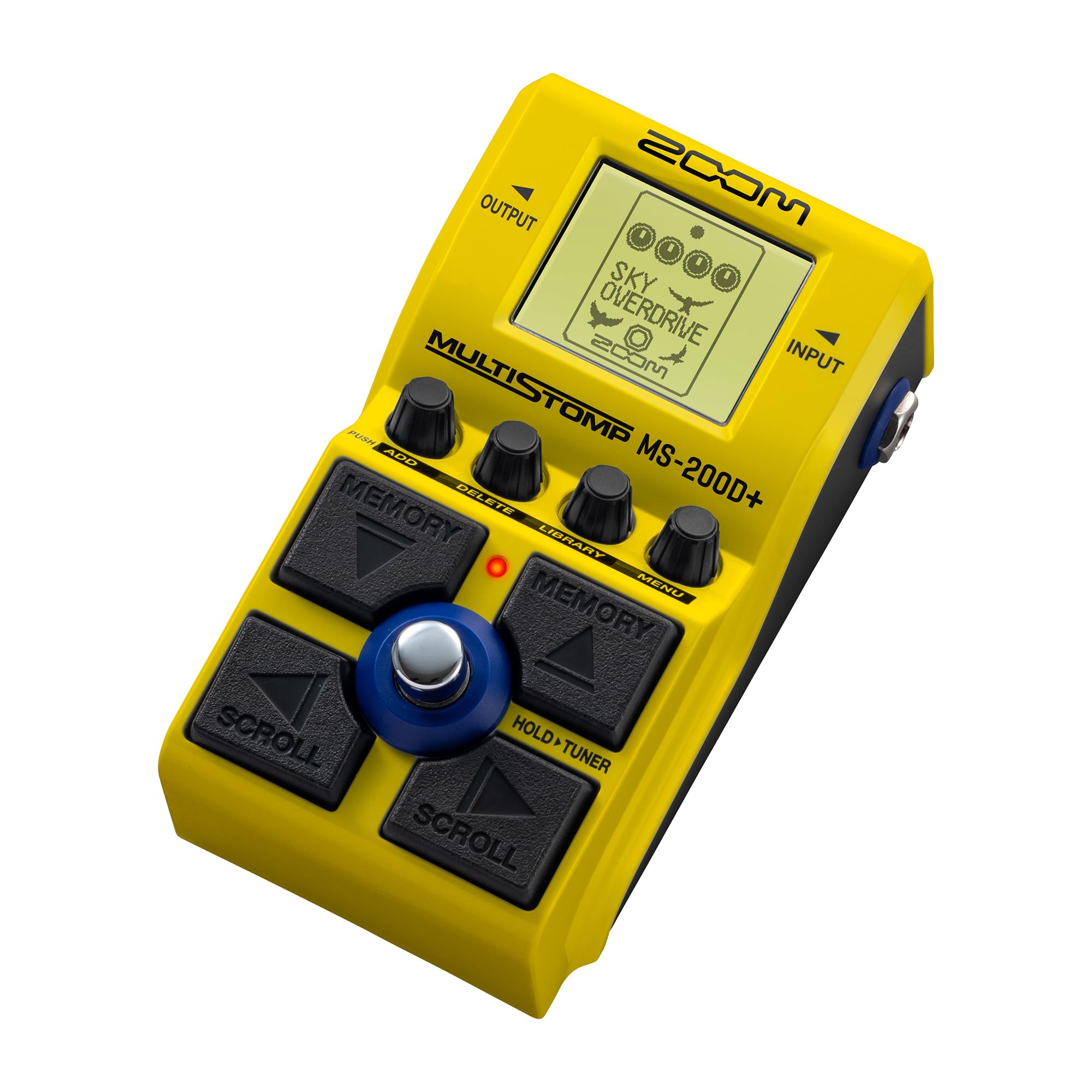 Zoom MS-200D+ MultiStomp Distortion Pedal with 200 Effects