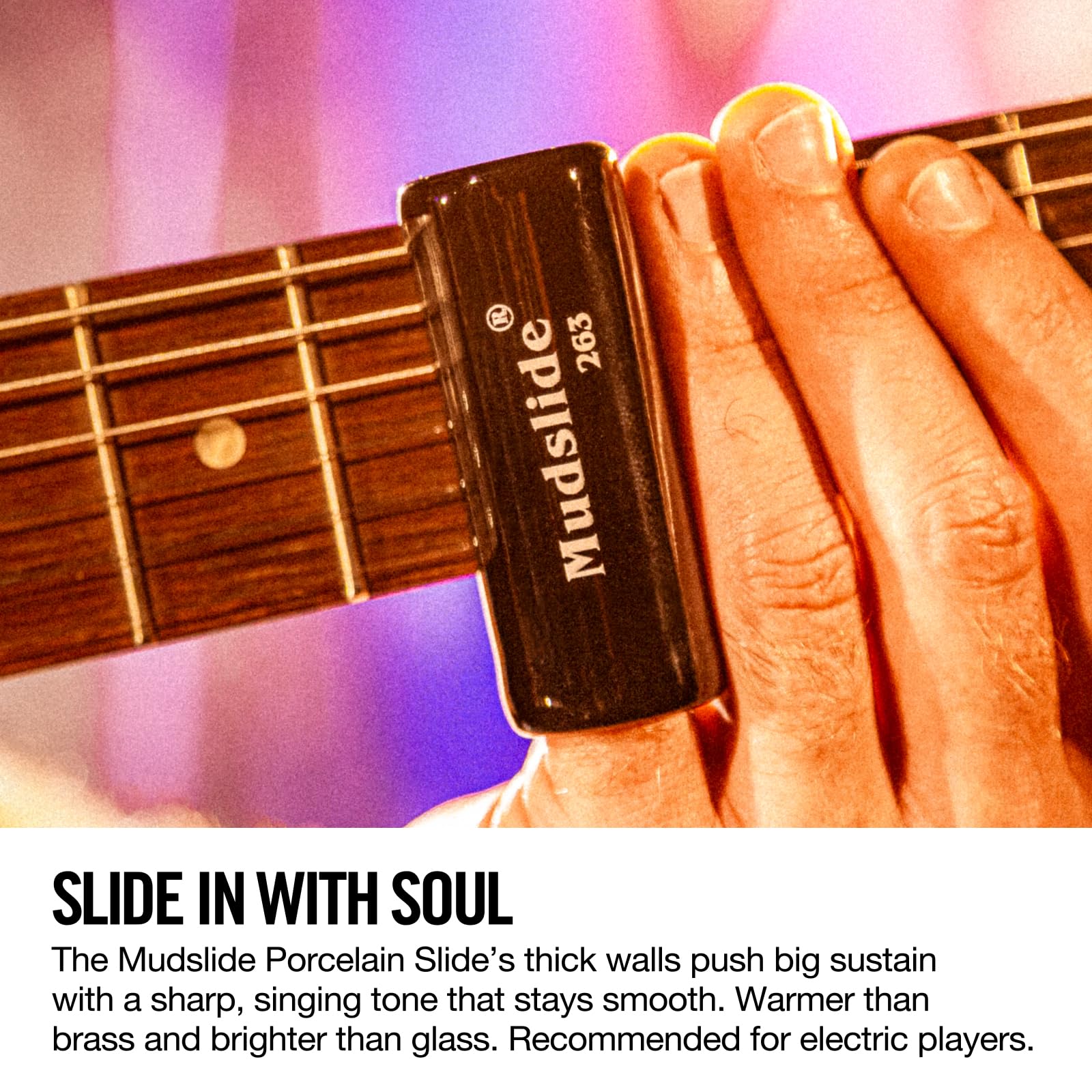 Jim Dunlop Mudslide® Porcelain Large Slide