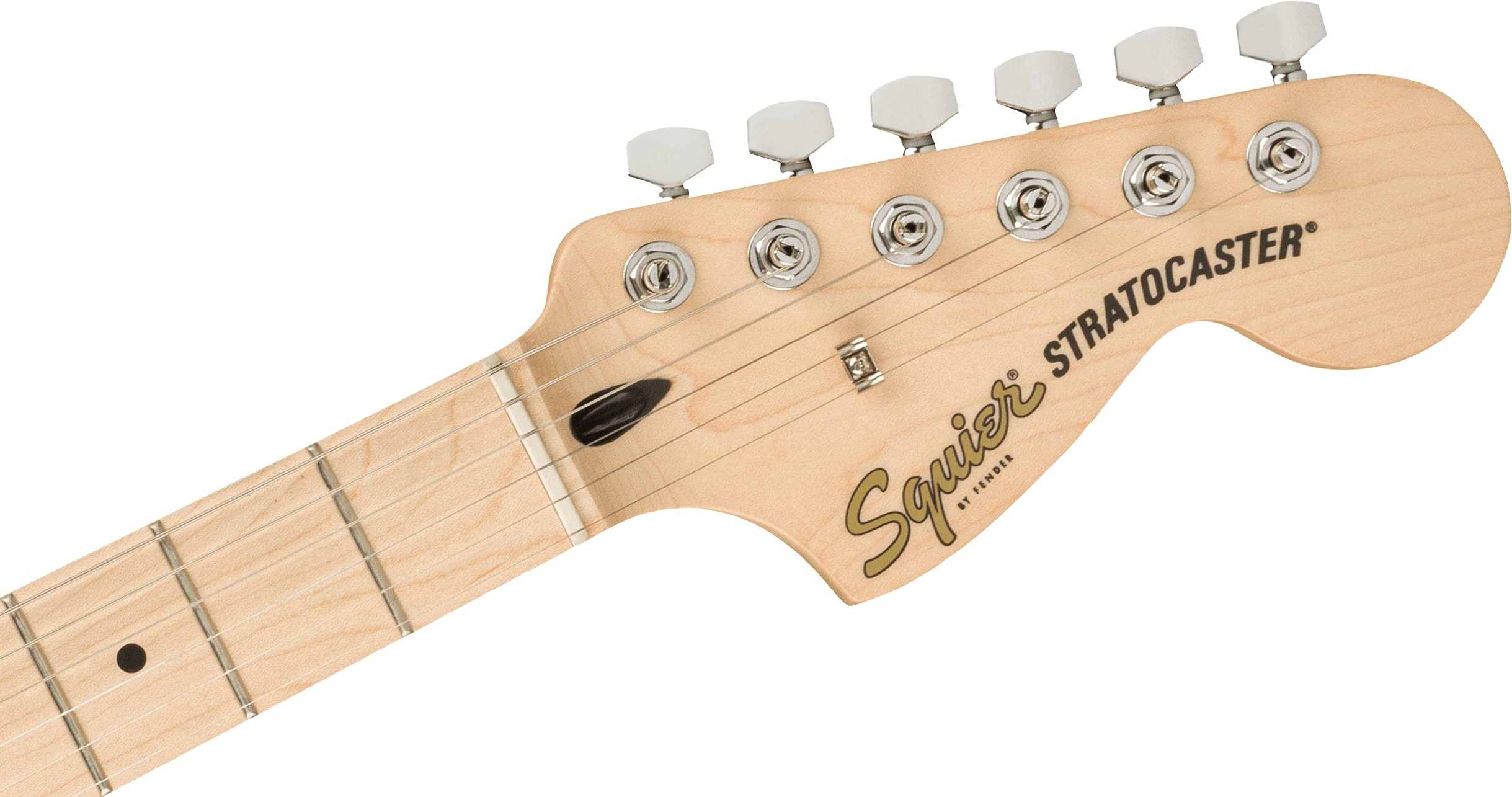Fender 0378002506 Squier Affinity Series Stratocaster Electric Guitar, with 2-Year Warranty, Black, Maple Fingerboard