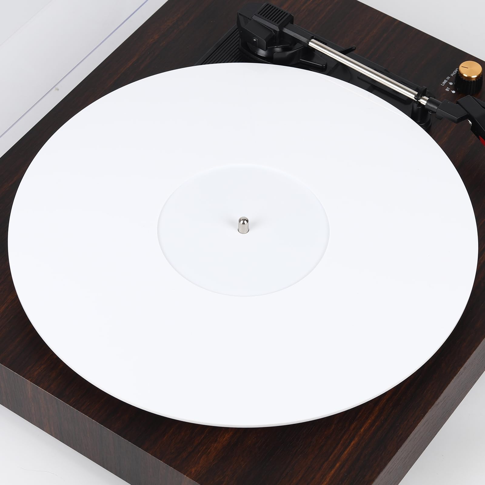 Acrylic Turntable Mat for Vinyl Records: 12 Inch Anti-Static Vinyl Slipmat