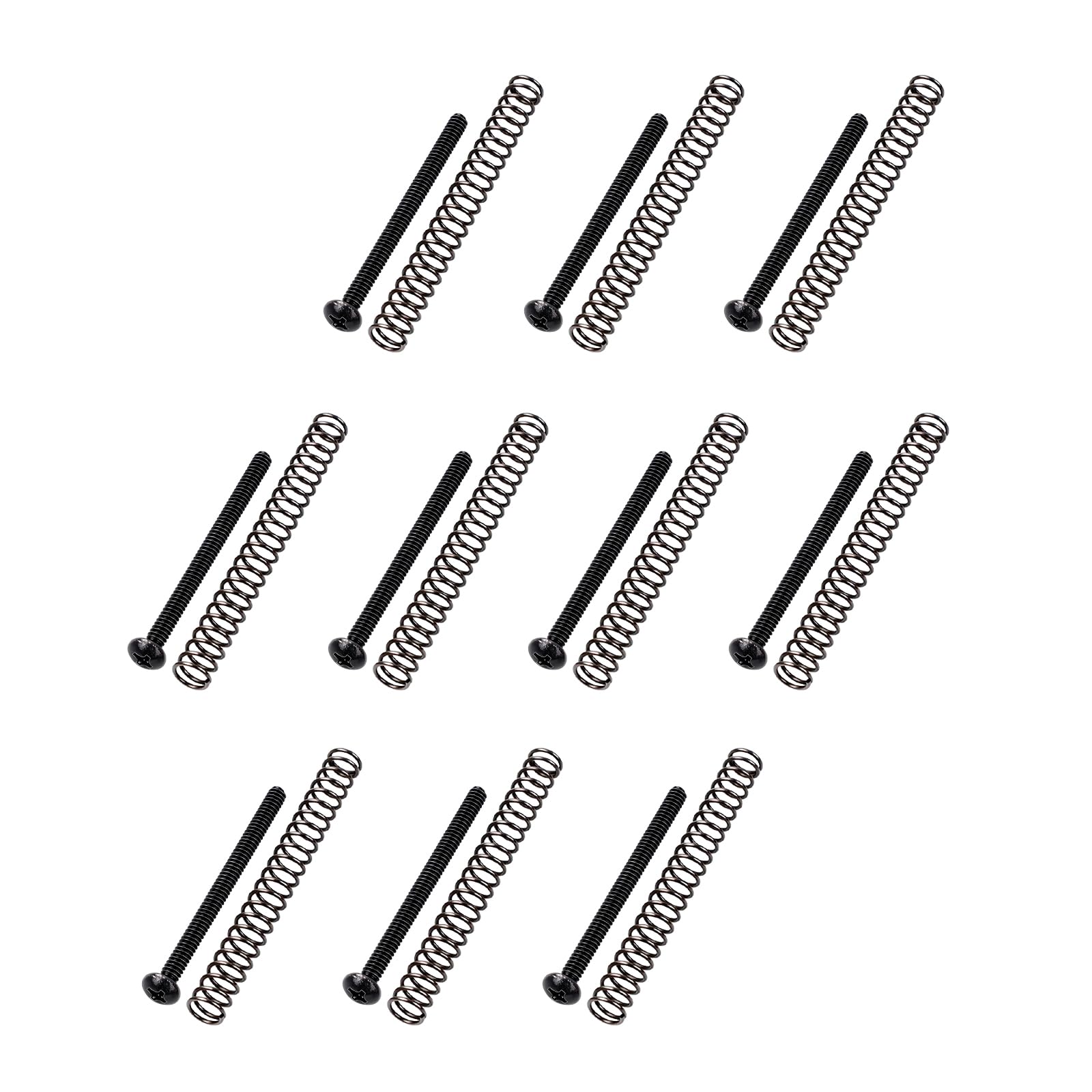 Banworks USA Vintage Phillips-Head Humbucker Pickup Height Screws & Springs