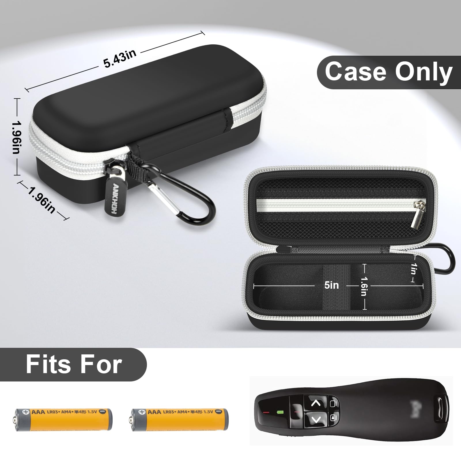 ANKHOH Presentation Clicker Case for Logitech R400/R500, Not for R800