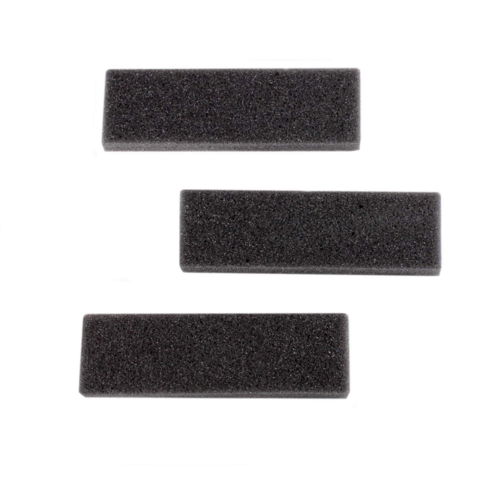 Spree Lot of 3 bass guitar mutes, fits 4 and 5 string compatible replacement for Fender Squier