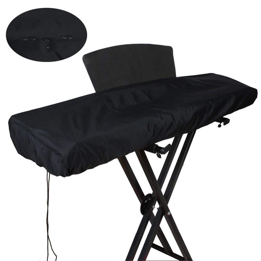 Ruibo 61 Key Keyboard Cover/Waterproof Electronic Piano Keyboard Dust Cover with Drawstring made of 420D Oxford