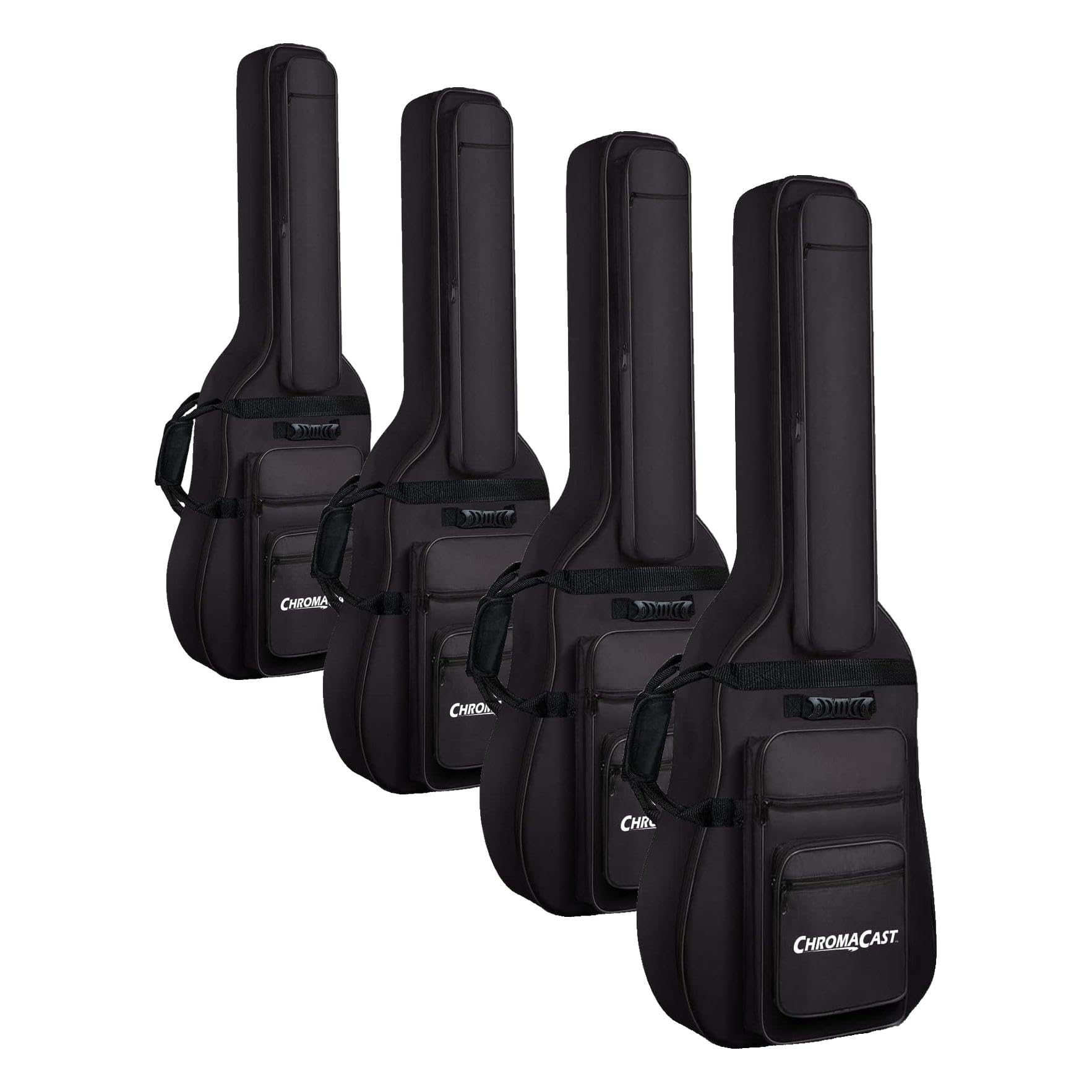 ChromaCast Electric Guitar Padded Gig Bag (CC-EPB (Pack of 4)