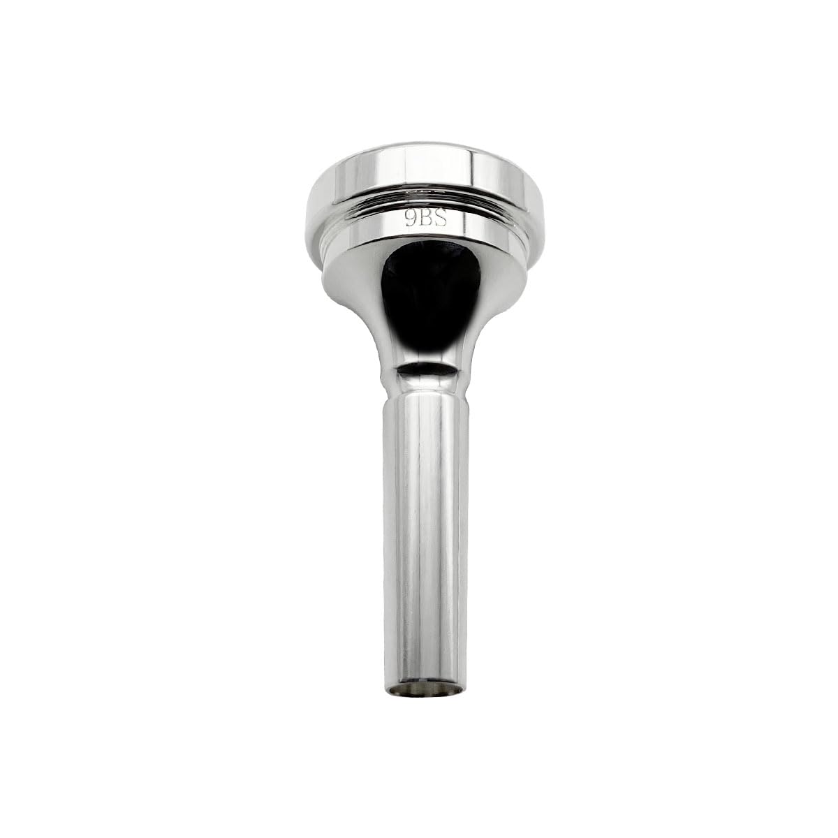 Missmore Silver Plated Trombone Mouthpiece 9BS Small Shank