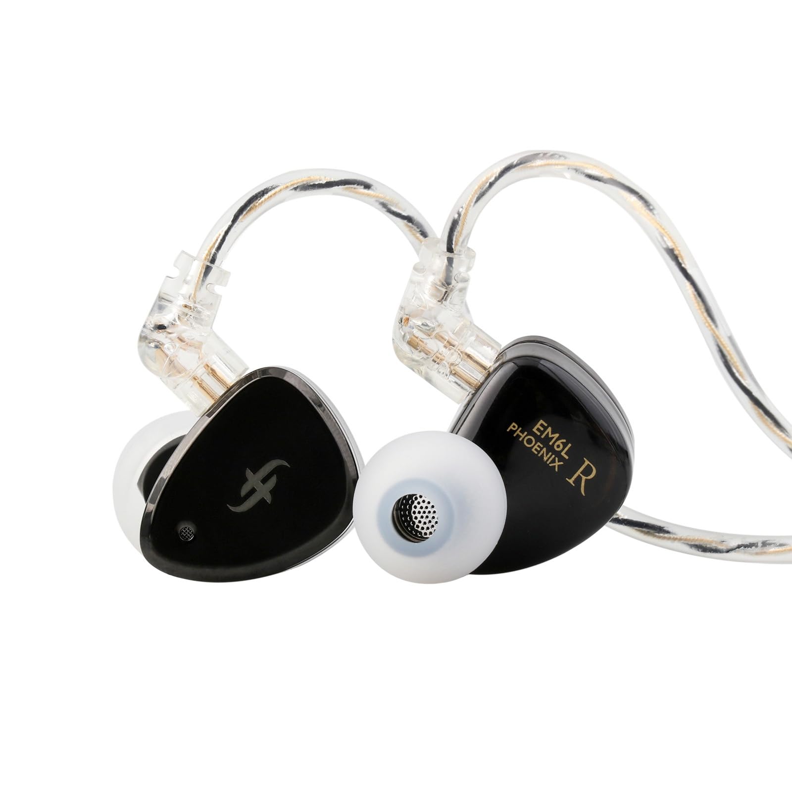 SIMGOT EM6L 1DD + 4BA Hybrid Driver In Ear Monitor Wired HiFi IEM Earphones
