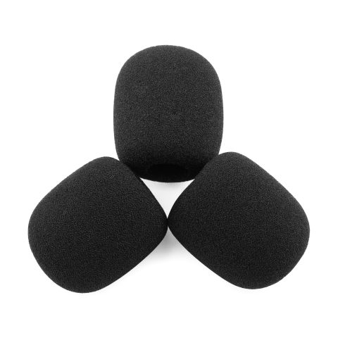 LEFXMOPHY Windscreen for Shure SM31FH PGA31 SM35 SM31 P31 PGA31-TQG SM31FT, BLX14/SM31 BLX14/P31 Replacement Wind screen Microphone Spongue Pop filter 3-Pack Foam Cover