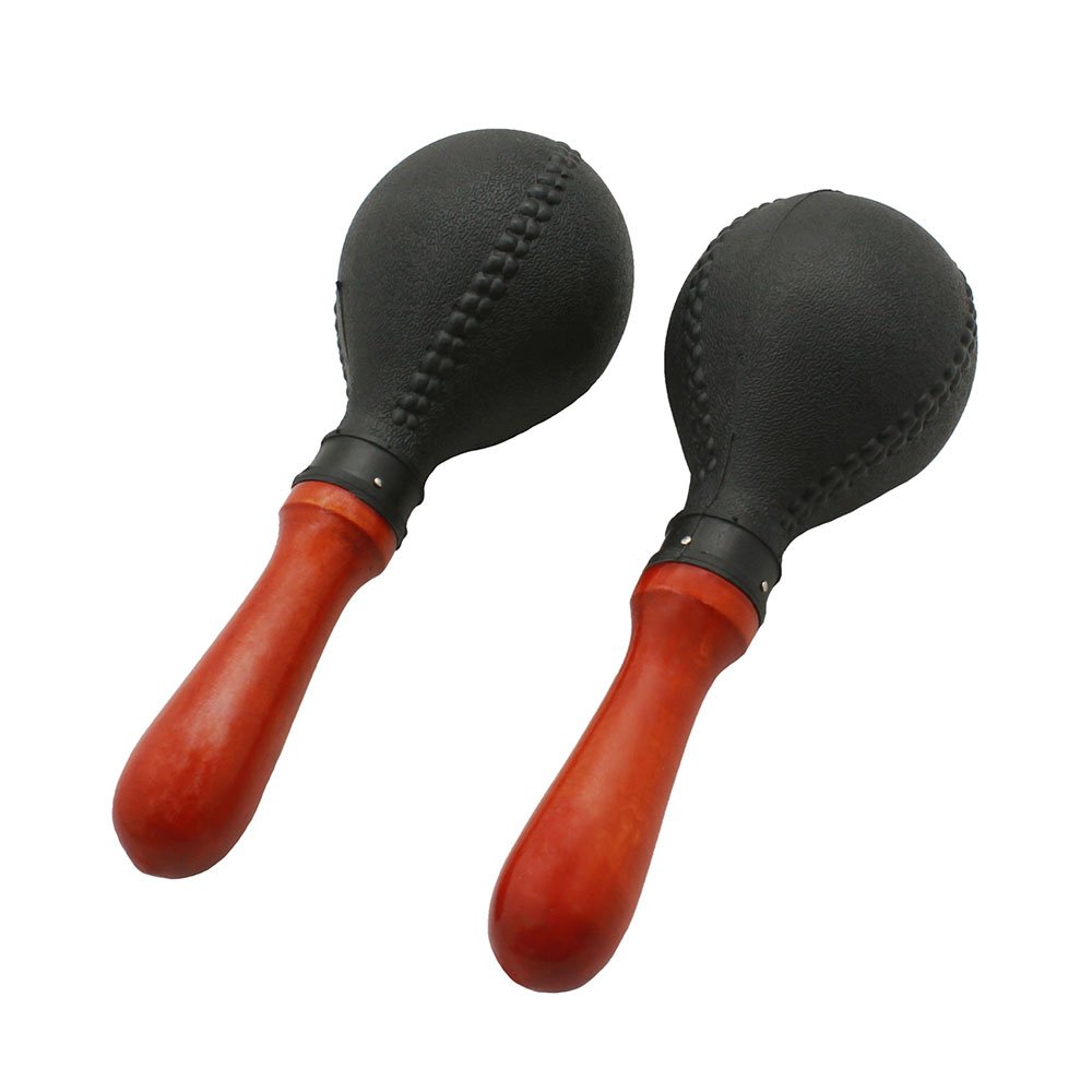 Ubblove Maracas Shakers Rattles Sand Hammer, Black