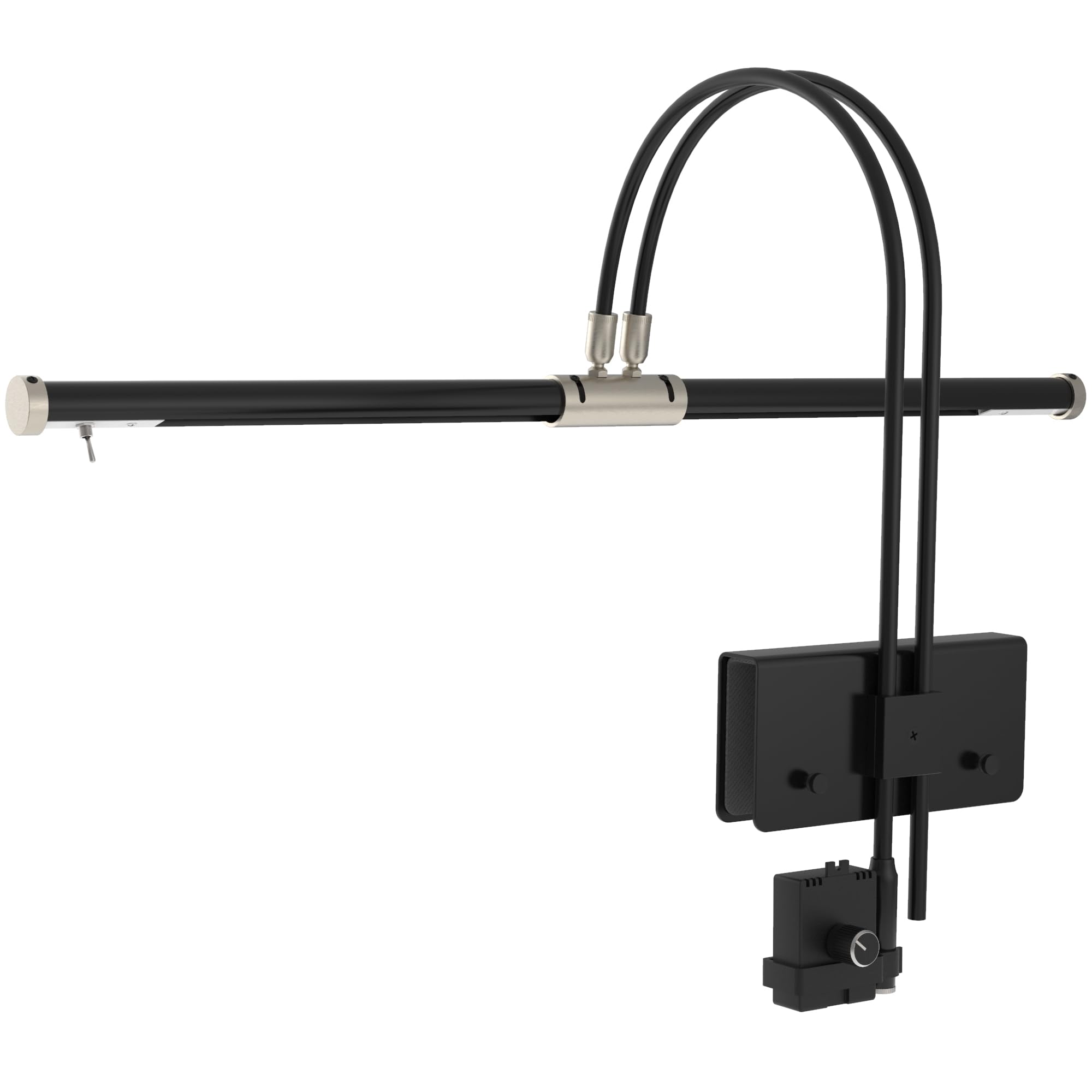 Cocoweb 22″ Battery Powered Grand Piano Lamp in Mahogany Bronze – LED, Adjustable, Quality Lighting