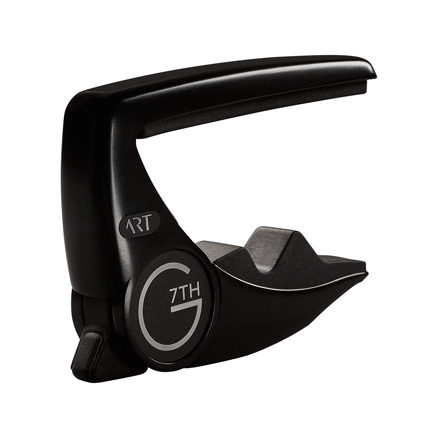 G7th Performance 3 ART Capo – 6 String, Satin Black – Bundled with Dunlop Variety Pick Pack