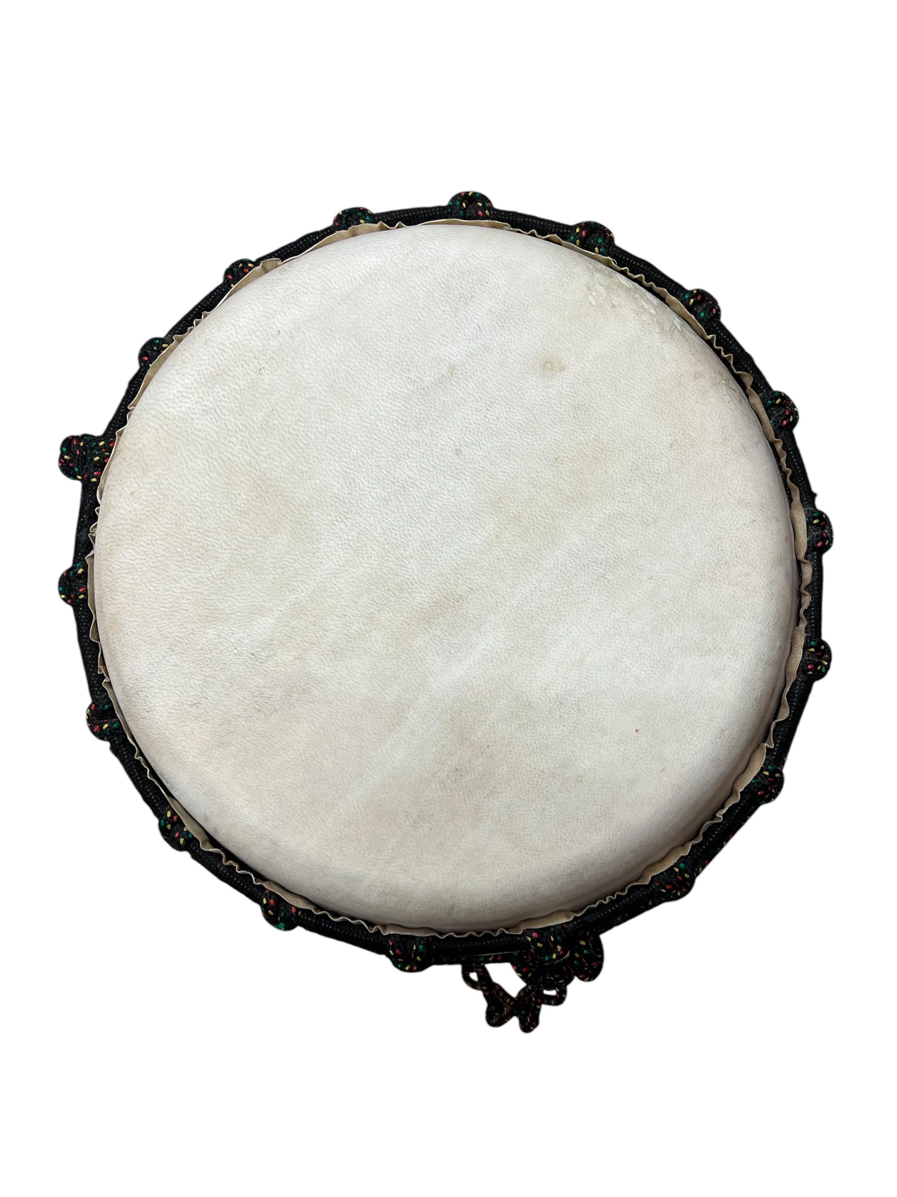 Terre Djembe Beginner Drum 20″ Tall 8.5-9.5″ Head Mahogany Wood Goat Skin