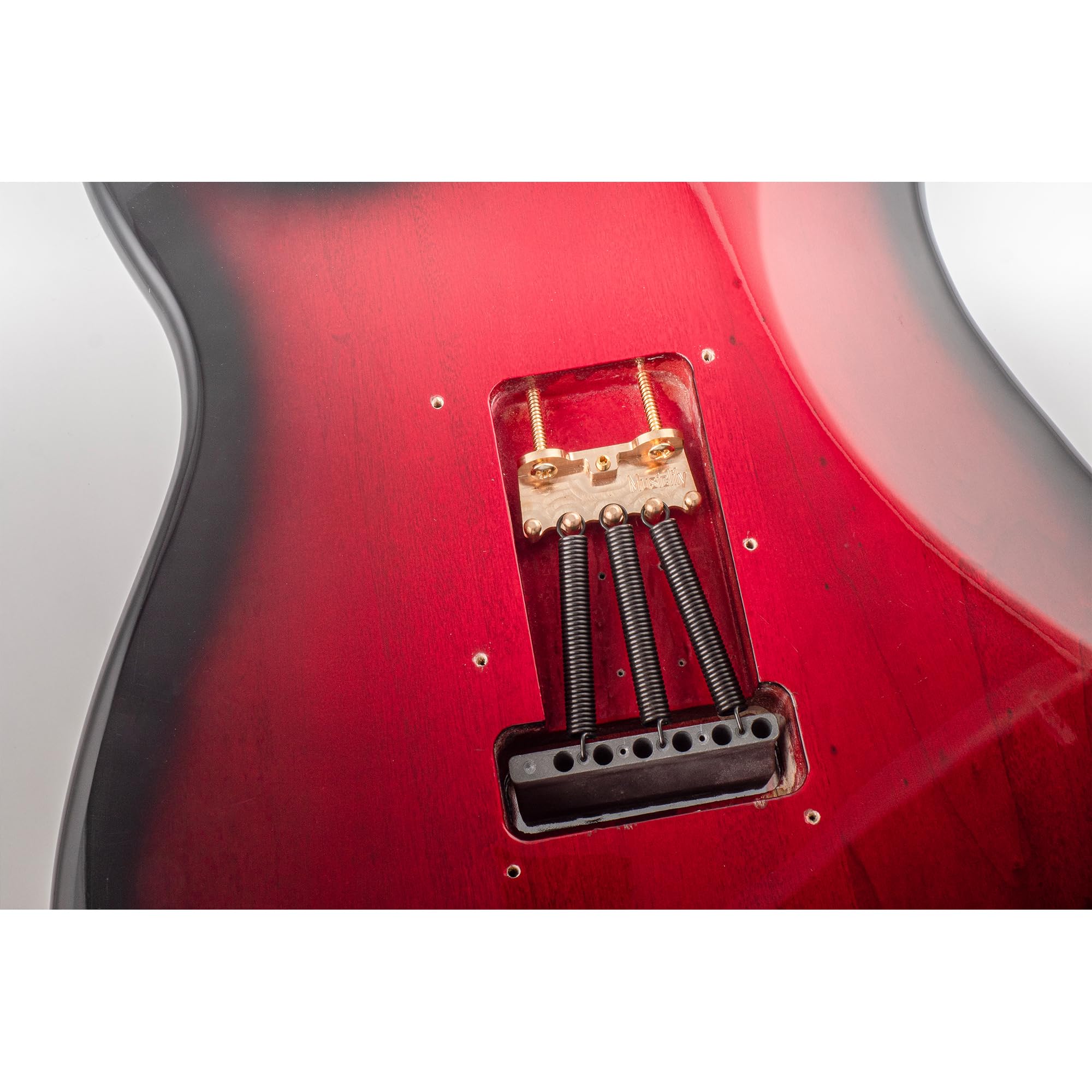 Musiclily Ultra Heavy Full Brass Guitar Tremolo Bridge Claw Original Color