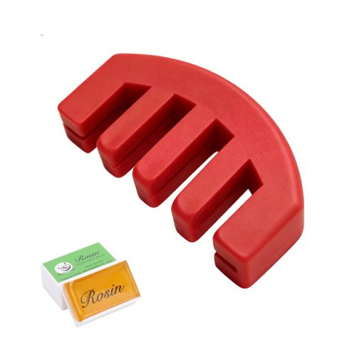 4/4 Rubber Violin Mute Full Size,Practice Silencer with Noise Reduction