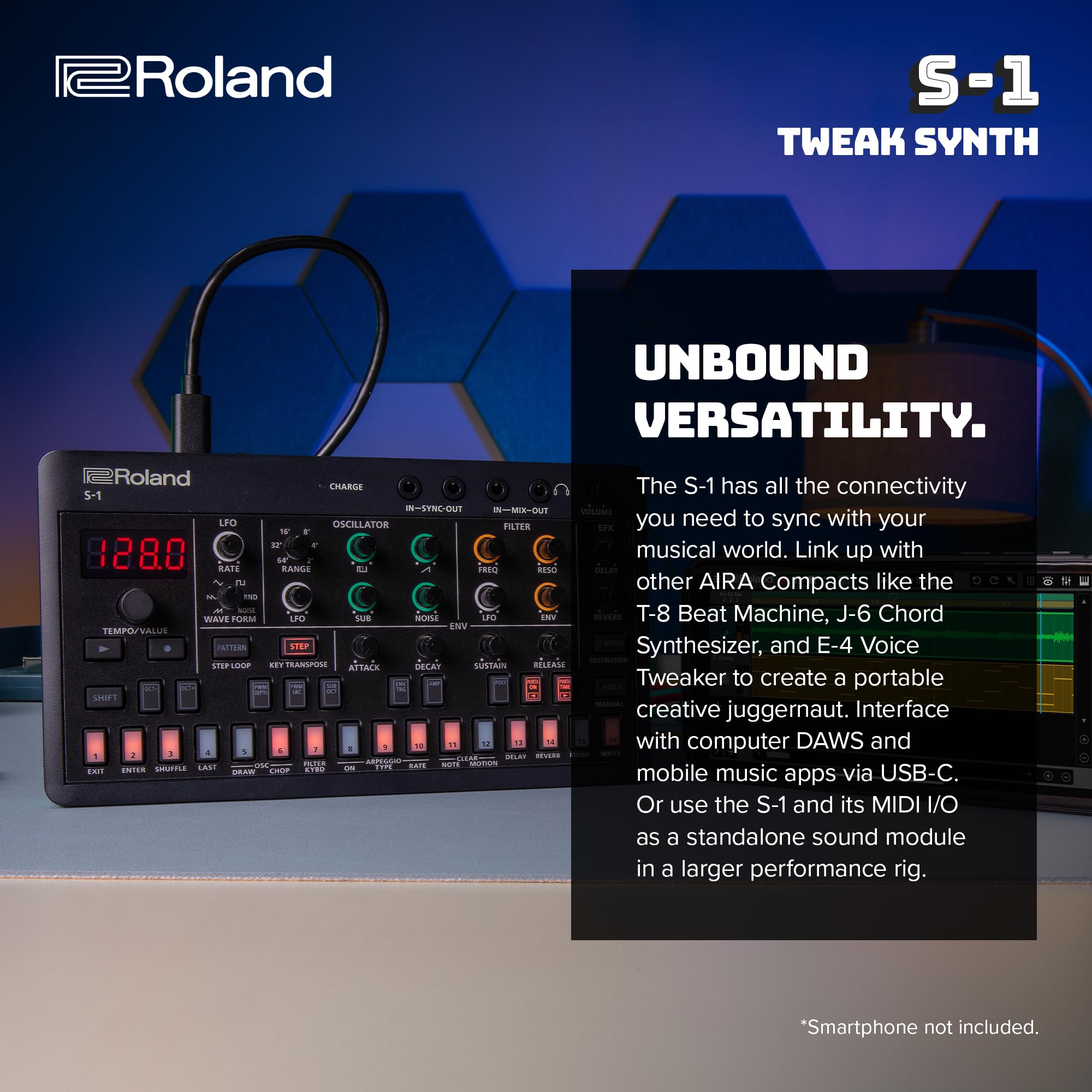 Roland AIRA Compact S-1 Tweak Synth
