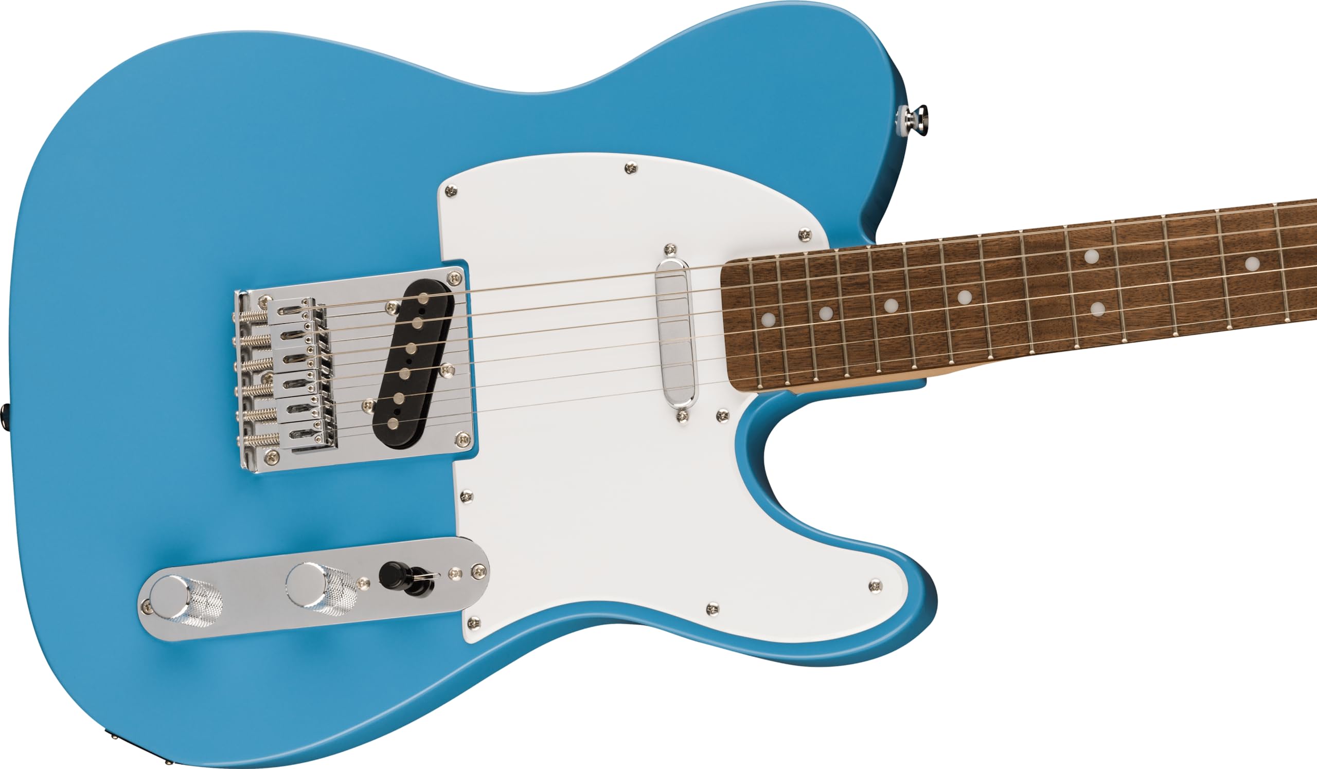Fender 0373450526 Squire Sonic Telecaster Electric Guitar, California Blue, Laurel Fingerboard