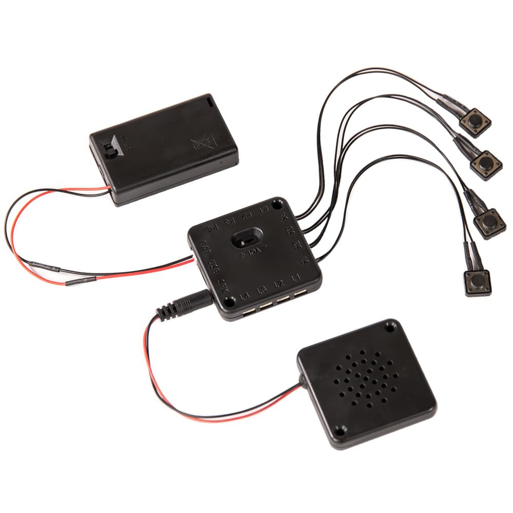 COSVOX Cosplay Sound Effects Module. DIY Audio MP3 Sound Chip with 4 Push Buttons, 8MB Memory. Add Sound Effects or Music to Your Cosplay Costume Accessories, Crafts, Props and Replicas.