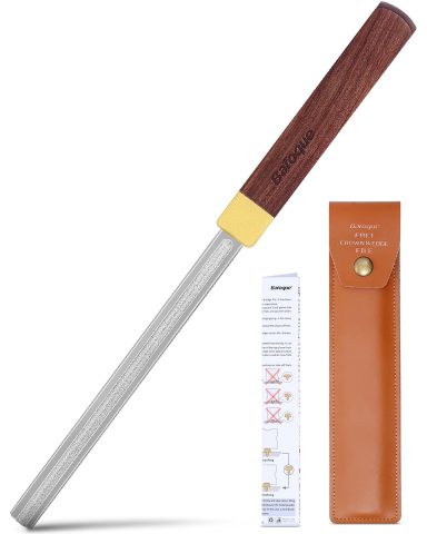 Baroque Diamond Fret Crowning File – 4th Gen Guitar Tool with 3 Radius Slot