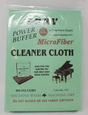 Microfiber Piano Cleaning Cloth – Distributed by A Fully Authorized Cory Products Dealer