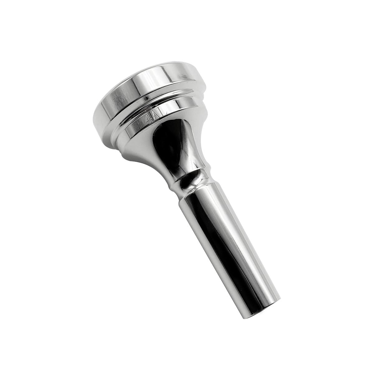 Missmore Silver Plated Trombone Mouthpiece 4AL Large Shank