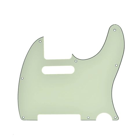 Dopro 8 Hole Tele Guitar Pickguard Scratch Plate fits USA/Mexican FD Telecaster Mint Green