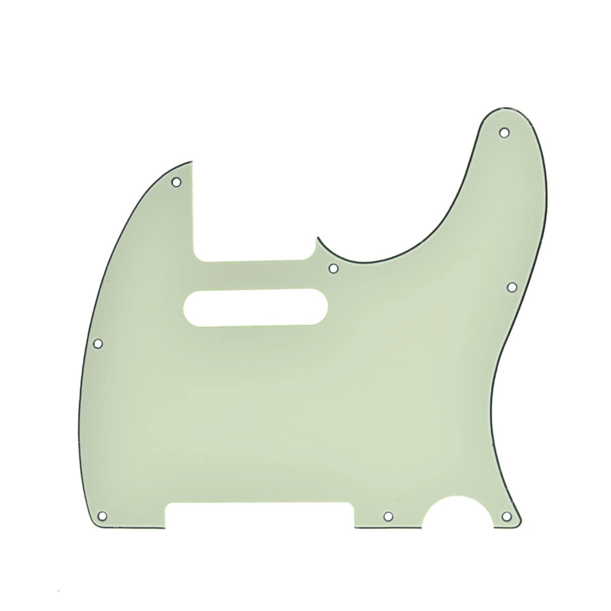 Dopro 8 Hole Tele Guitar Pickguard Scratch Plate fits USA/Mexican FD Telecaster Mint Green