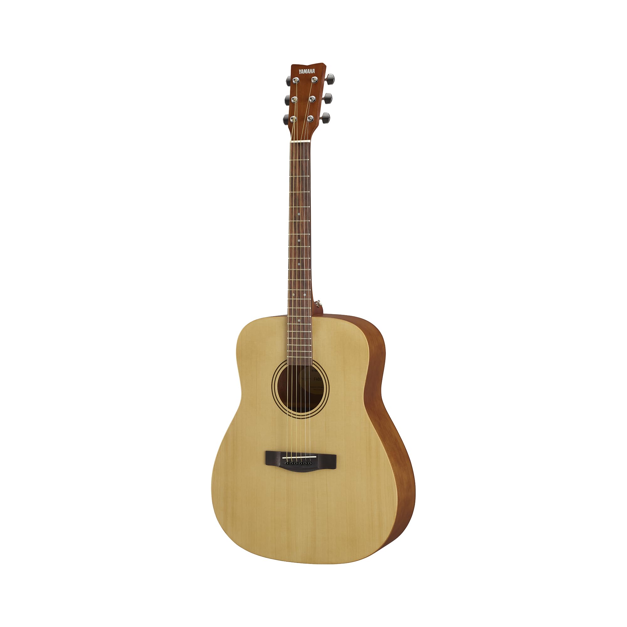 Yamaha F400 NS F400 Acoustic Guitar for Beginners with Comfortable Scale Length and Spacing, Natural Satin Finish (Amazon Exclusive)