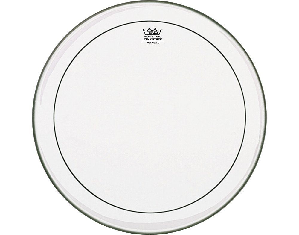 Remo PP-1470-PS Pinstripe Clear Tom Drumhead Pack – 10″, 12″ & 16″