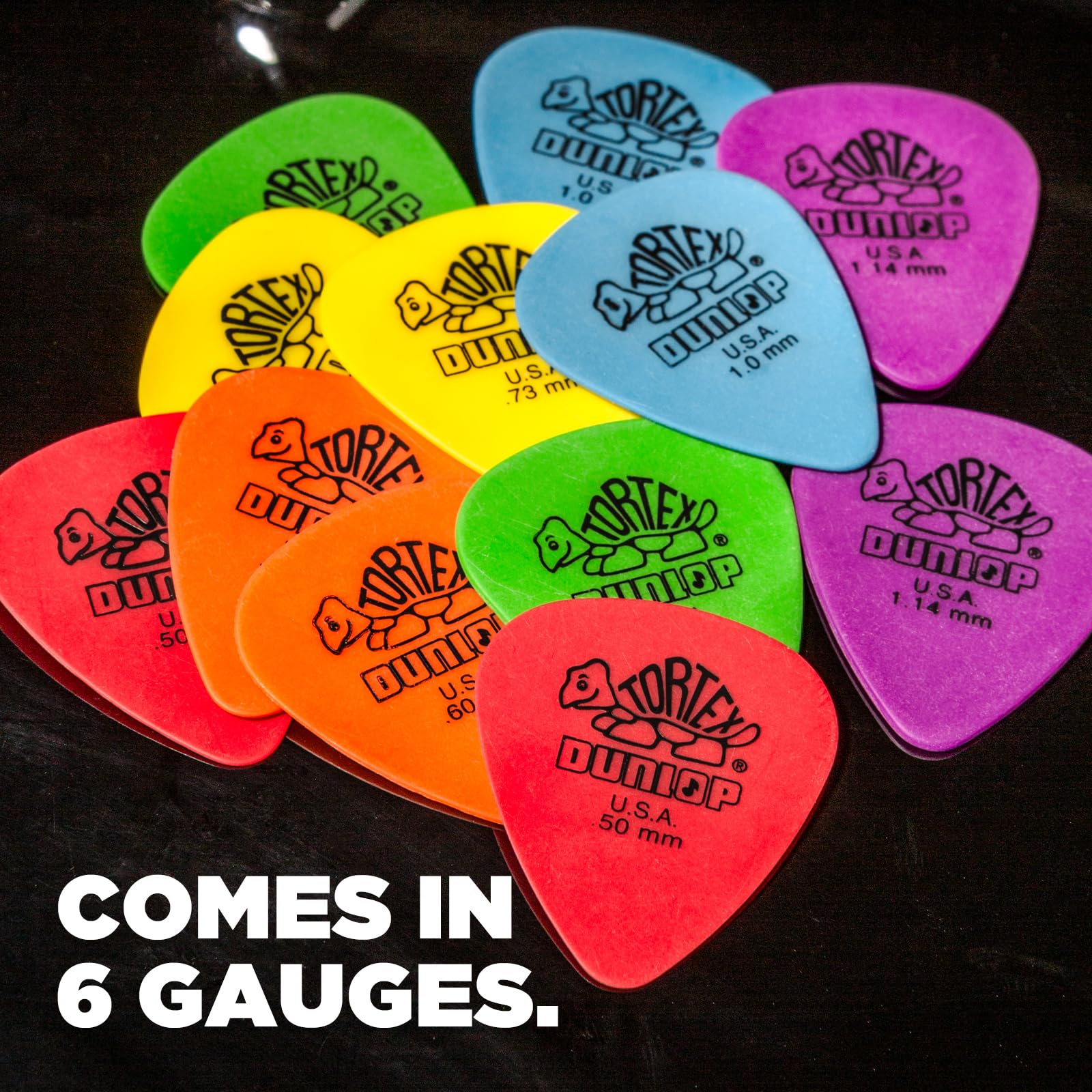 Jim Dunlop Tortex Standard Pick .50MM – 72 Pack