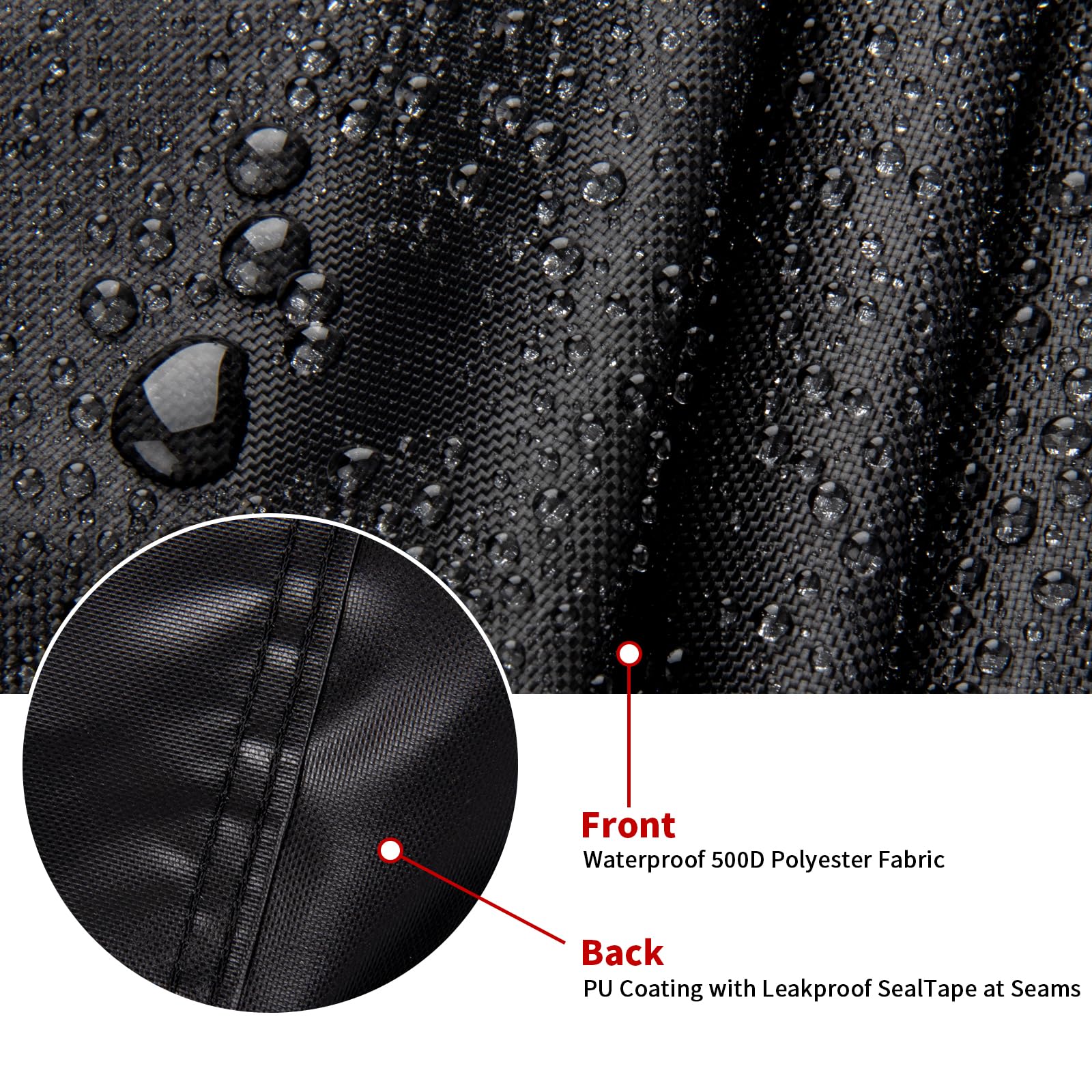 Agustone 2-Pack Waterproof Speaker Covers for BolaButty Bluetooth – 5x8in