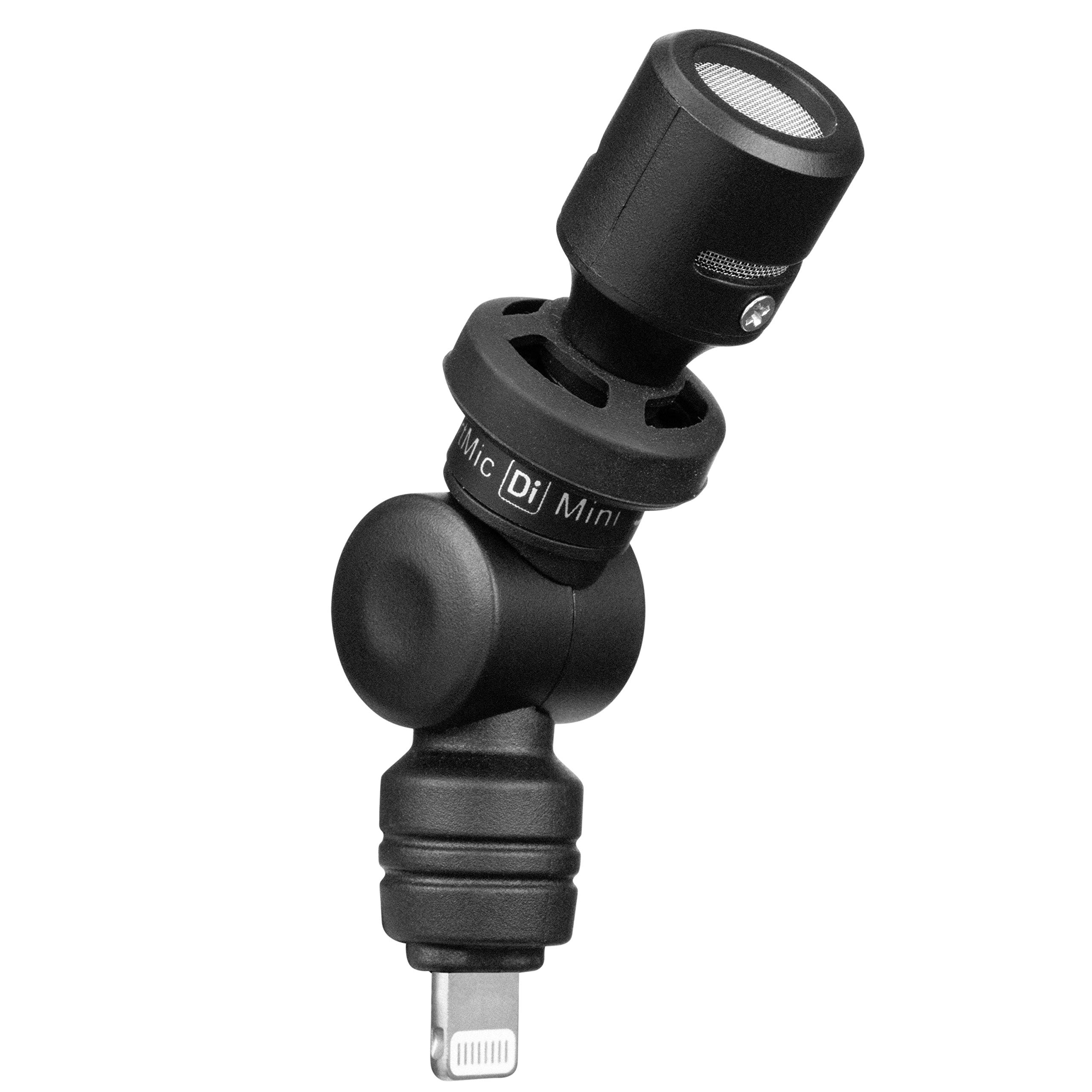 Saramonic SmartMic Di Mini | Ultra-Compact Omnidirectional Condenser Microphone with Lightning for iPhones & iPads
