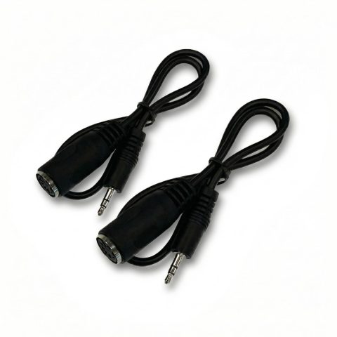 EMSTAR 2 Pack of Type-A MIDI to 3.5mm Adapter Cable