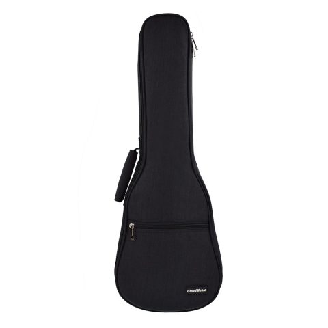 CLOUDMUSIC Ukulele Case Gig Bag, Tenor 26″ Black