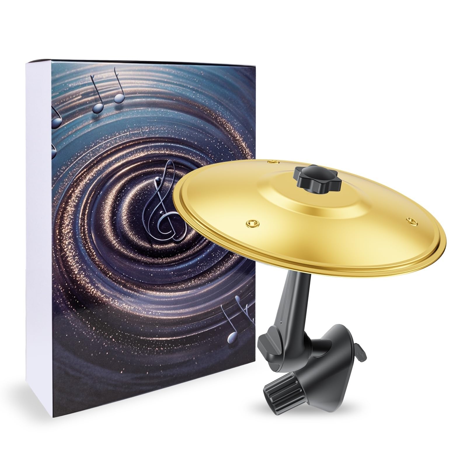 Easter Gifts, Car Cymbal Air Vent, Mini Car Drum Crash Cymbal for Car Vent, Gift For Drummers And Music Lovers, All Vehicle Types, Rose Gold