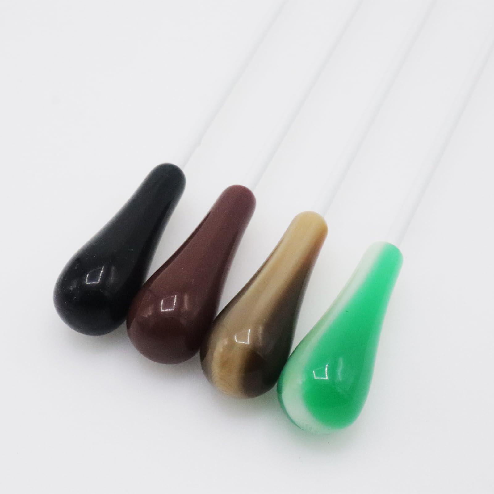 CashBeat 15 Inch Music Conducting Baton, Resin Handle with Case