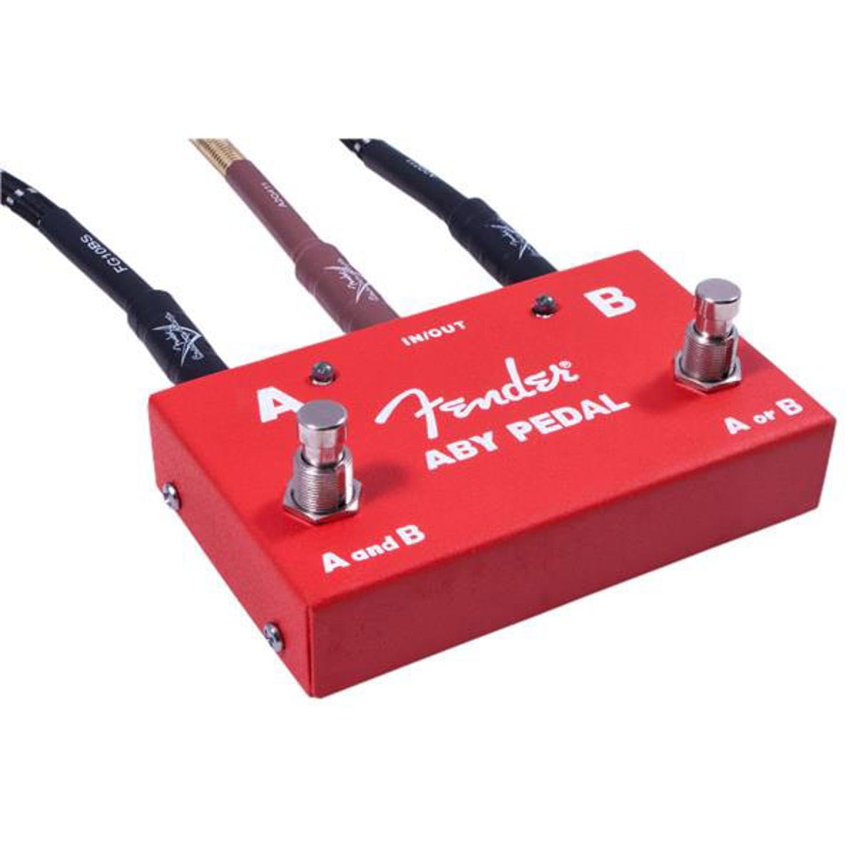 Fender 0234506000 ABY Pedal Footswitch, Red