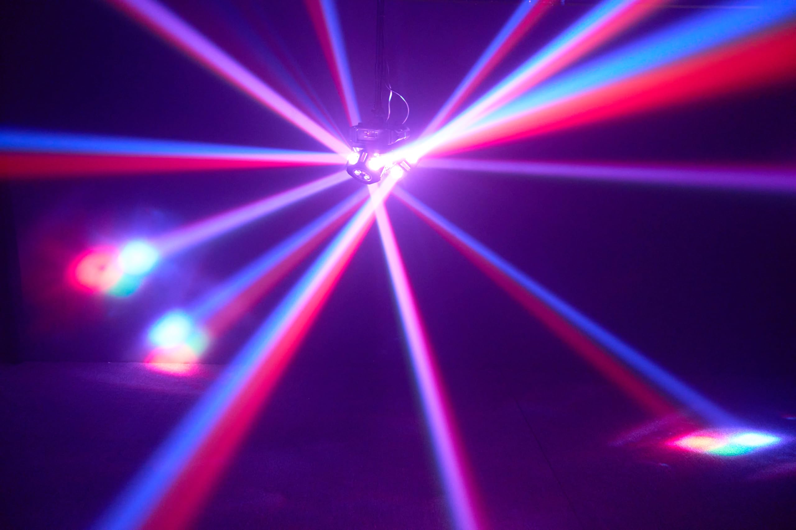 Moving Head Dj Lights 4 Packs, 180W LED RGBW 6 Arms with Mixed Lighting Effects,DJ Stage Lighting for Party Disco Club Wedding Bar