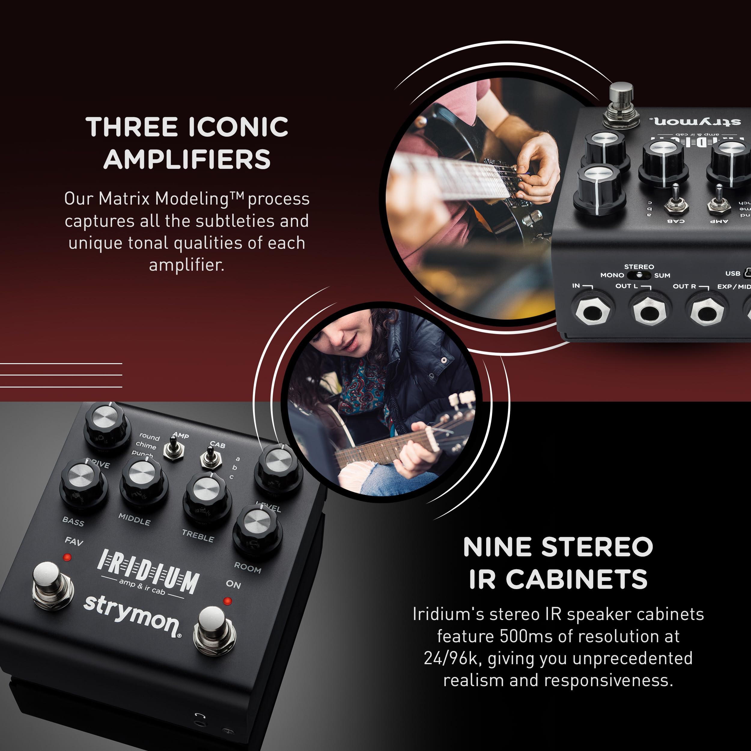 Strymon Iridium Amp & IR Cab Pedal