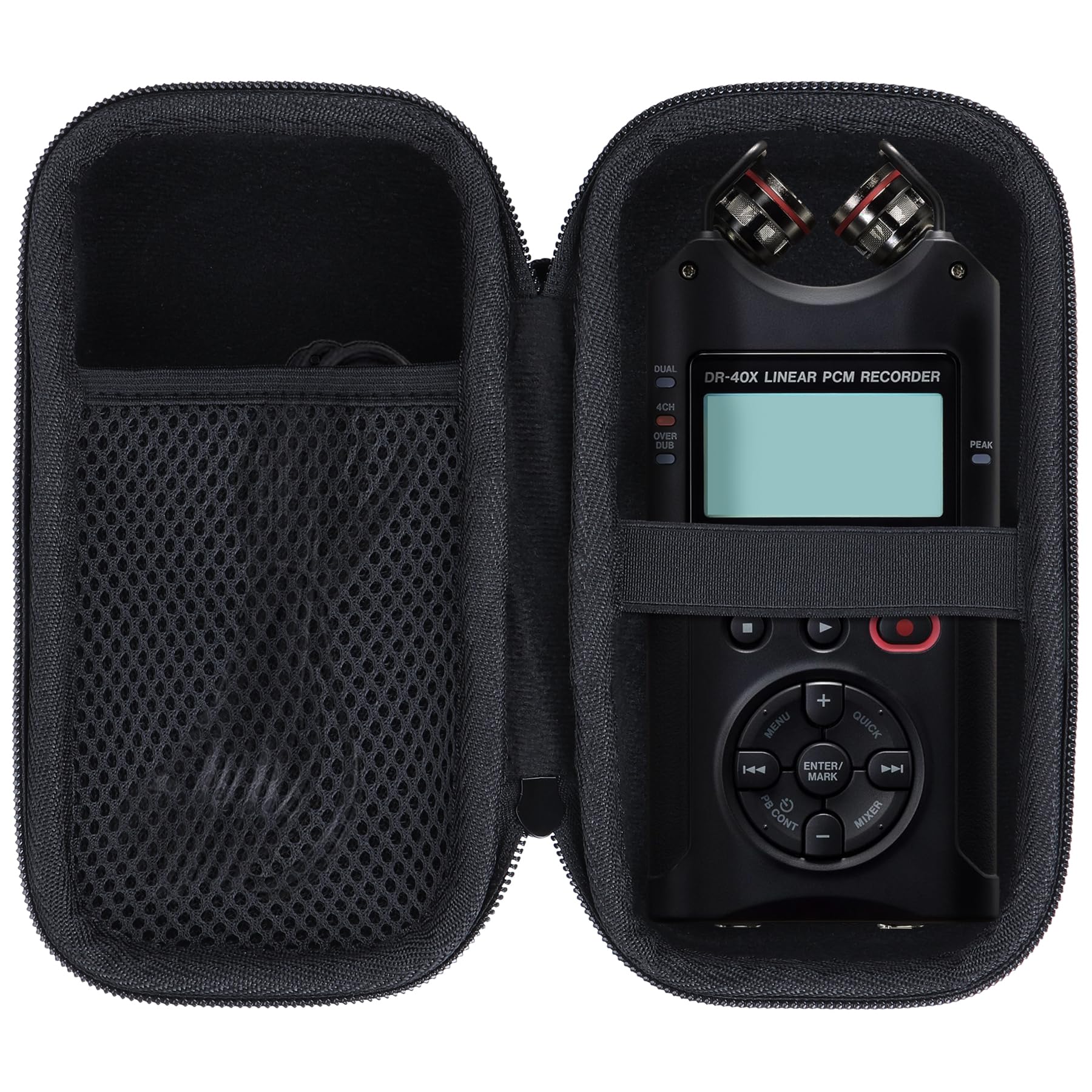 Lebakort Storage Case Compatible with Tascam DR-07X / DR-40X Stereo Handheld Digital Audio Portable Recorder